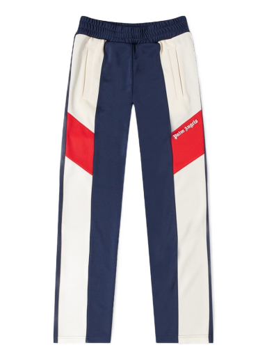 Träningsbyxor Palm Angels Colourblock Track Pant Mörkblå | PMCJ003S22FAB0014601