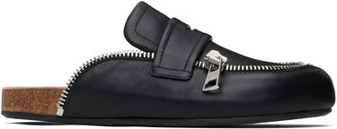 Sneakers och skor JW Anderson Leather Biker Slip-on Loafers Svart | LF0071-LA0268, 0