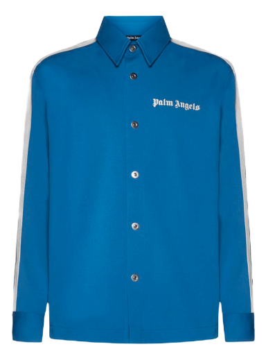 Skjorta Palm Angels Track Shirt Blå | PMGA104F22FAB0034003