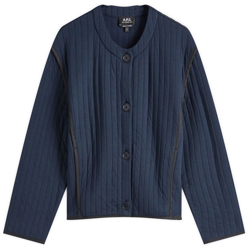 Jacka A.P.C. Women's A.P.C. Garance Padded Jacket, Size Large Mörkblå | COHGW-F32010-IAK