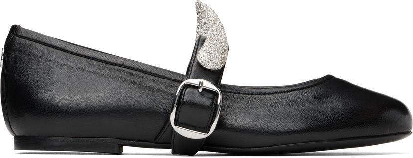 Kläder Coperni Coperni Disney Horn Ballerina Flats Svart | DSH74F6016