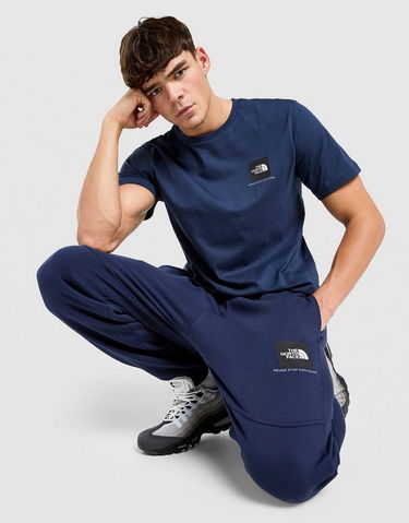 Träningsbyxor The North Face The North Face Small Box Joggers Mörkblå | NF0A8CAX92A1, 0