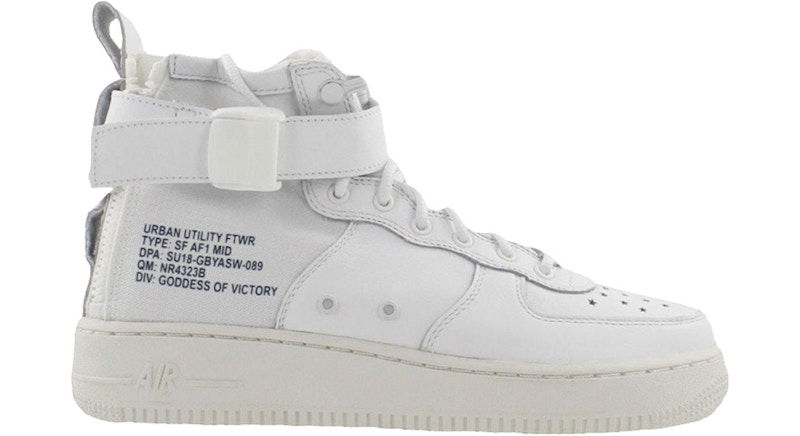 Sneakers och skor Nike SF Air Force 1 Mid Vit | AR0690-100