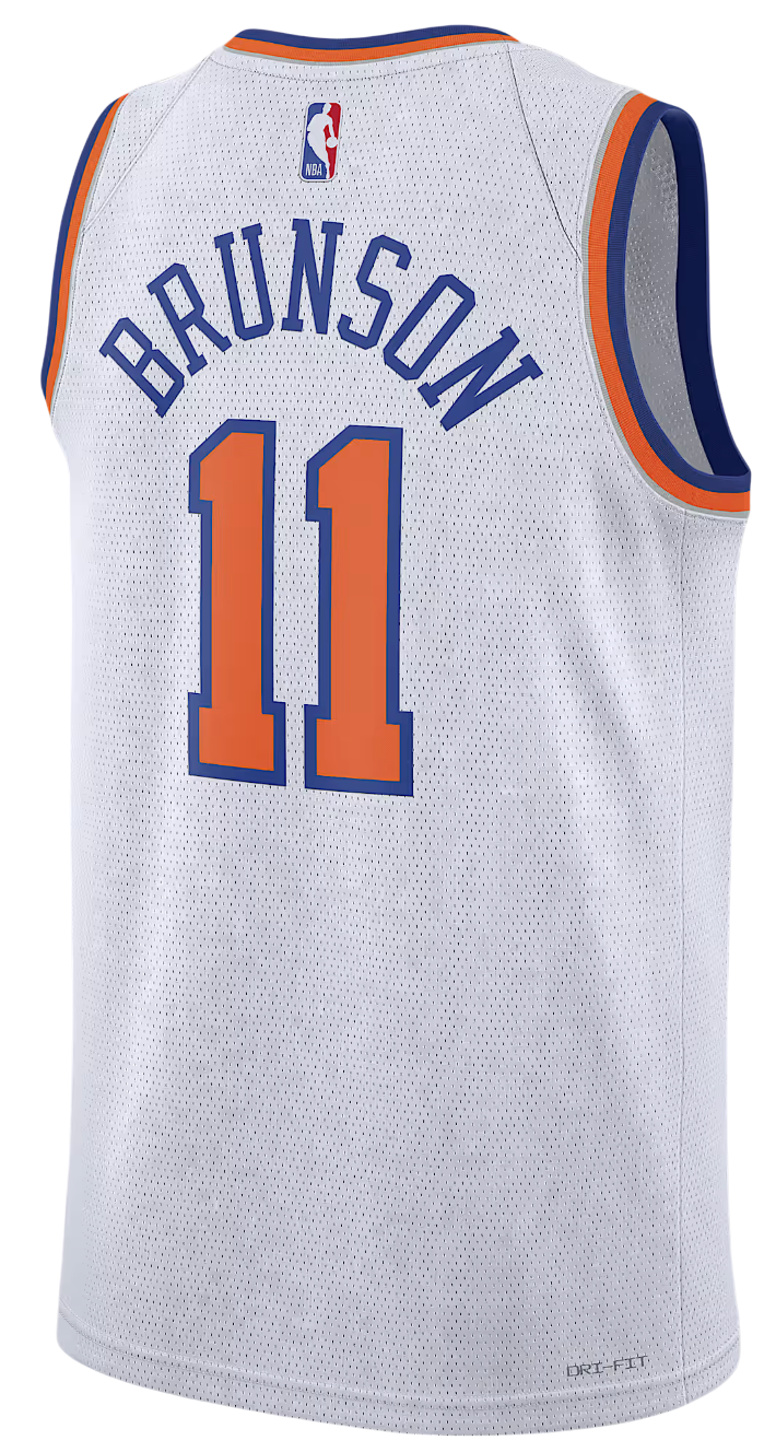 Jersey Nike New York Knicks Association Edition 2022/23 Swingman Jersey Vit | DN2087-104