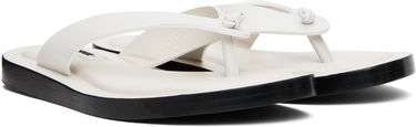 Kläder Jil Sander Jil Sander Thong Sandals Vit | J44WX0012_P4942, 3