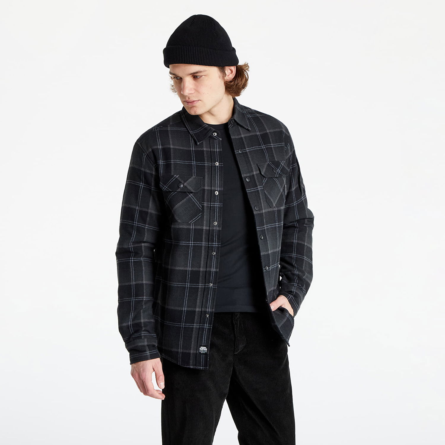 Jacka Horsefeathers Dough Insulated Shirt Svart | SM1218A, 0