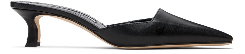 Smycke Manolo Blahnik Manolo Blahnik Moiramu Heeled Sandals Svart | 225-1809