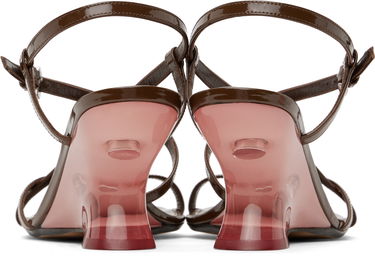 Skovård Dries Van Noten Dries Van Noten Patent Leather Heeled Sandals Röd | WS251-1644-189, 4