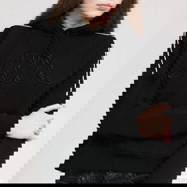 Sweatshirt Kappa Logo Tape Bicli Svart | 3111HQW 005, 3