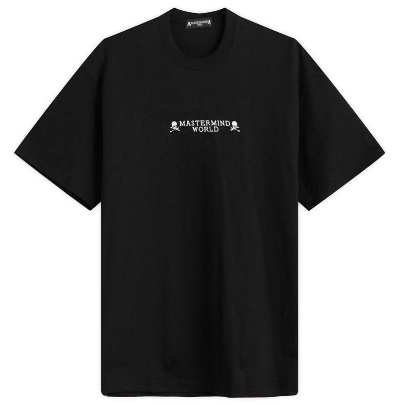T-shirt Mastermind WORLD MASTERMIND WORLD "I Do Not Care" Short Sleeve T-Shirt Svart | MW25S15-TS048-011