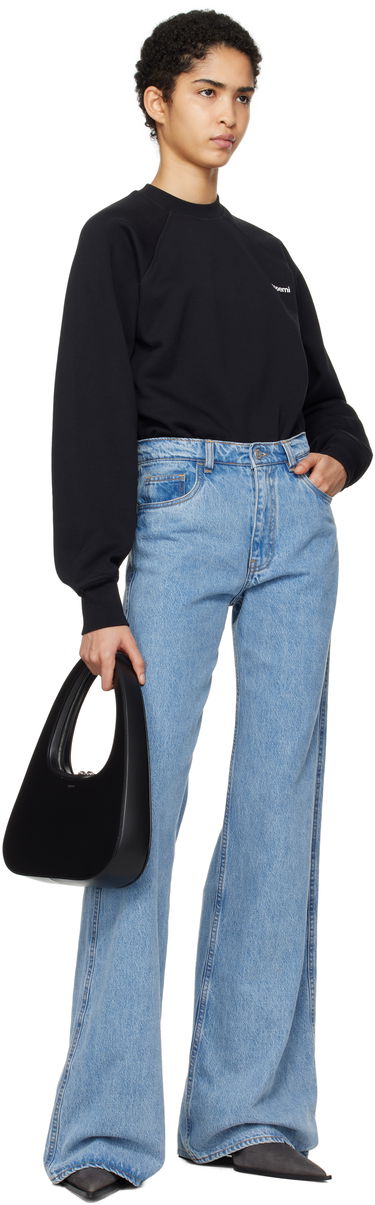 Sweatshirt Coperni Crewneck Sweatshirt Bodysuit Svart | COPJS105F5010, 4