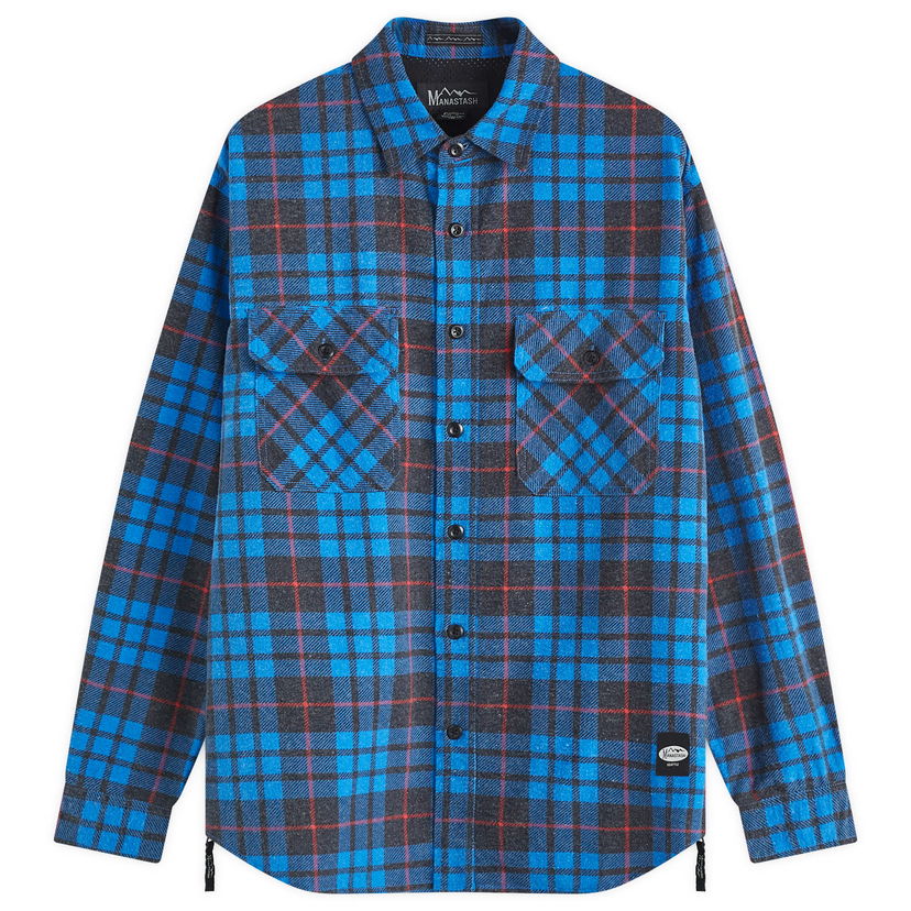 Skjorta Manastash Flannel Shirt Blå | 7924220003-110