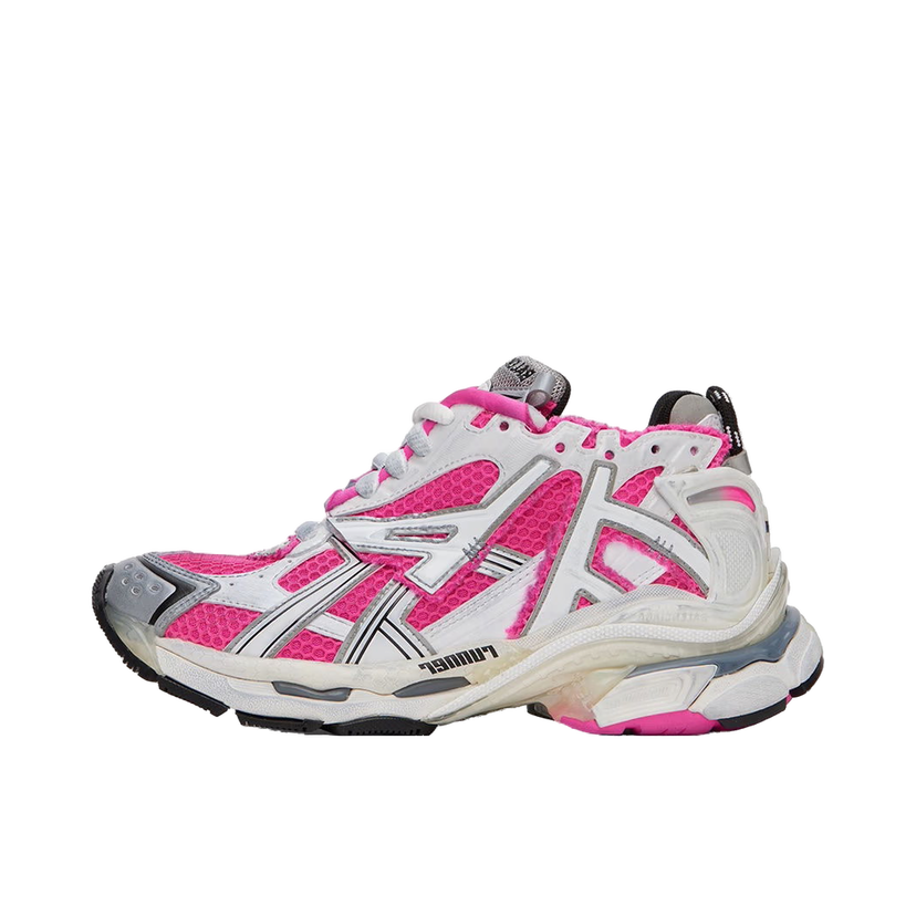 Sneakers och skor Balenciaga Runner "White Fluo Pink" W Rosa | 677402 W3RBN 9155