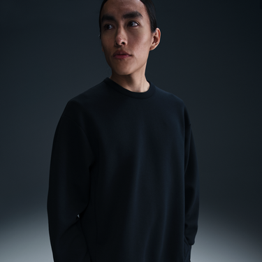 Sweatshirt Nike Dri-FIT 24.7 Impossibly Soft Crewneck Sweatshirt Svart | HQ6964-010, 4