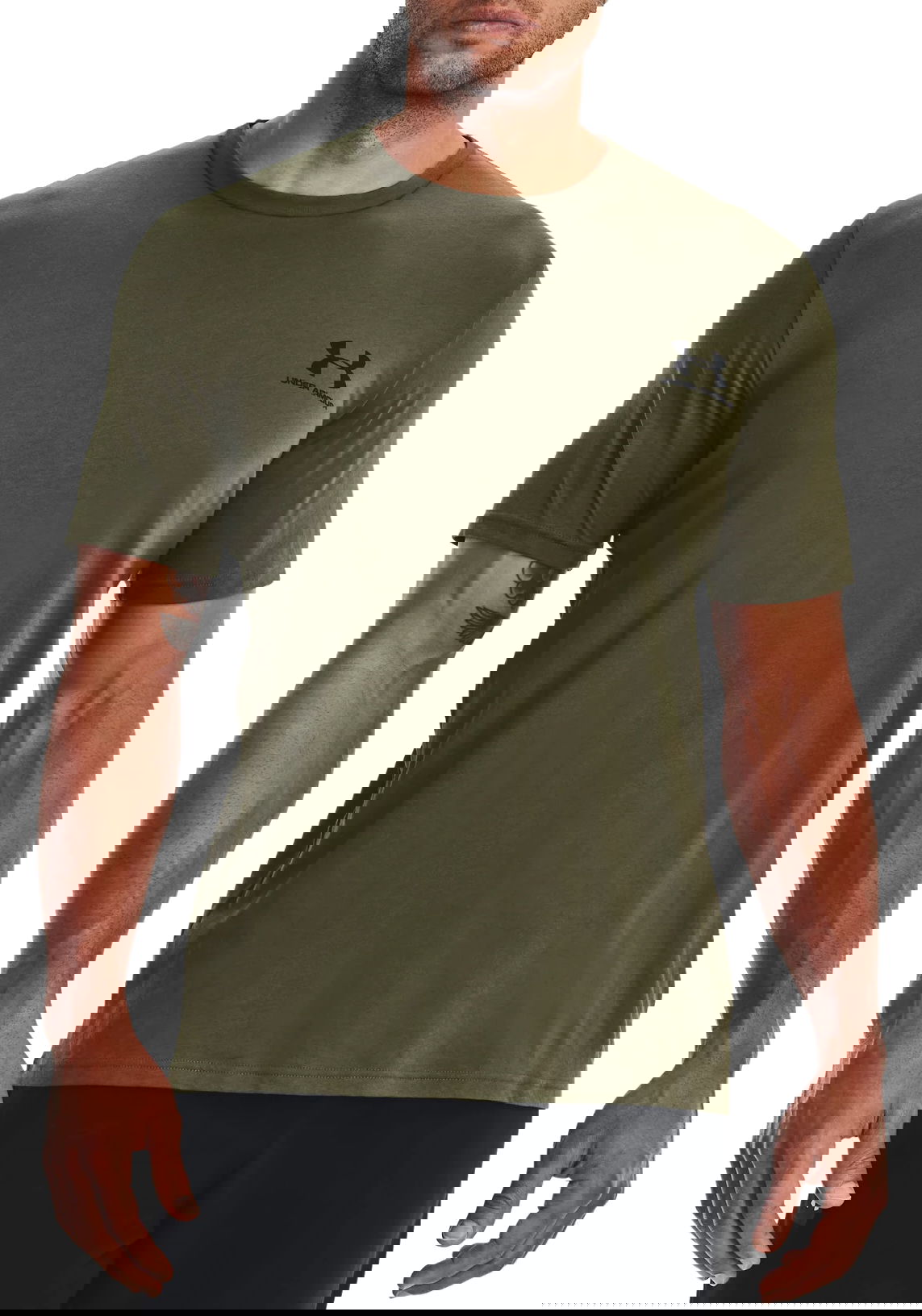 T-shirt Under Armour Sportstyle Tee Grön | 1326799-390, 0