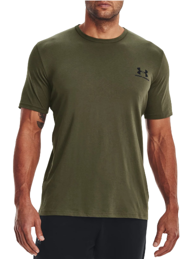 T-shirt Under Armour Sportstyle Tee Grön | 1326799-390