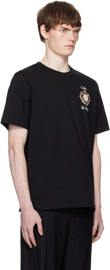 T-shirt Casablanca Casablanca Tennis Club Icon T-Shirt Svart | MPF25-JTS-001-12-EX, 1