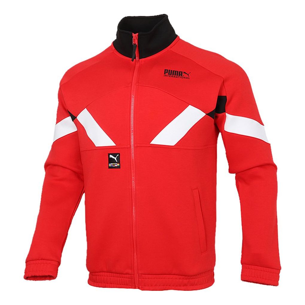 Bomberjacka Puma International Game Double Knit Track Jacket Röd | 531339-11, 0