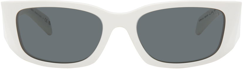 Solglasögon Prada Sunglasses White Vit | 0PR A14S 8056262049785