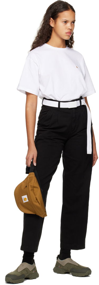 Bälten Carhartt WIP Script Belt Tonal Blue Blå | I028401.0RXX, 3