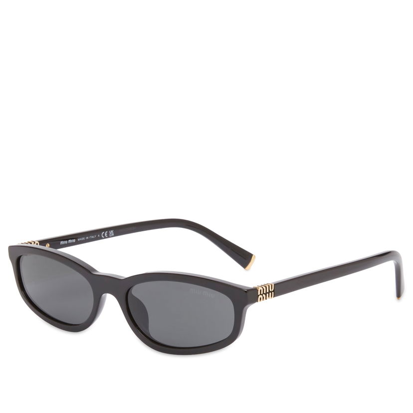 Solglasögon Miu Miu Miu Miu 0MU A06S Sunglasses Svart | 0MU-A06S-54-16K08Z