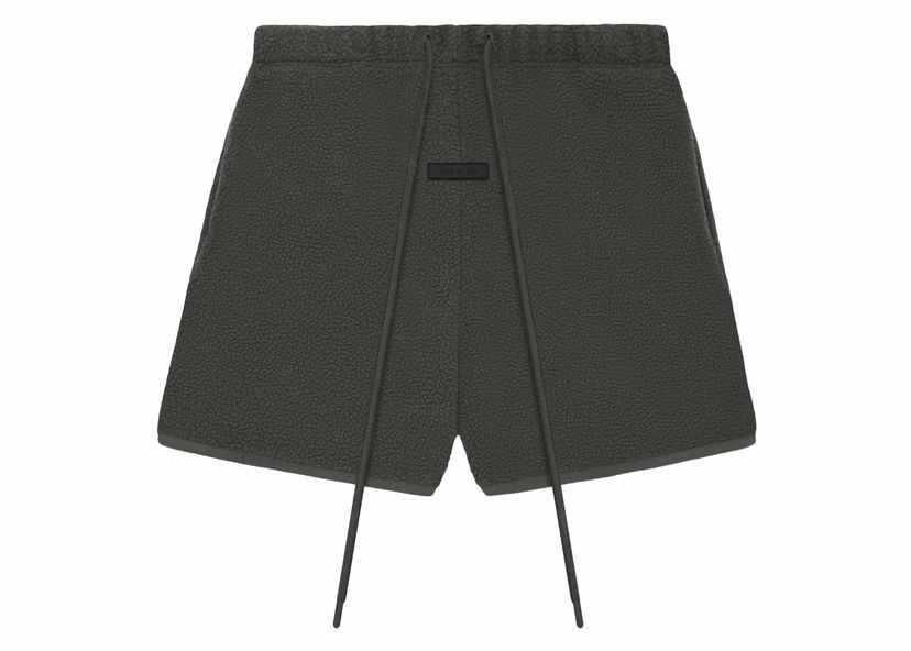 Shorts Fear of God Essentials Polar Fleece Short Ink Svart | 160SP244260F