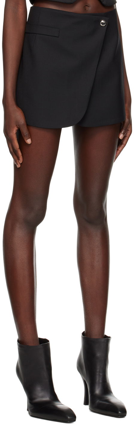 Kjol Coperni Coperni Tailored Wrap Miniskirt Svart | COPJ24106, 1