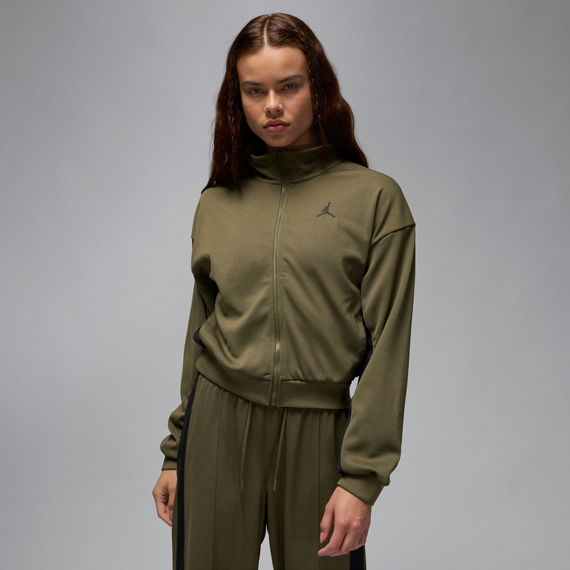 Träningsoverall Jordan Jordan Knitted Track Jacket Grön | FV7104-222
