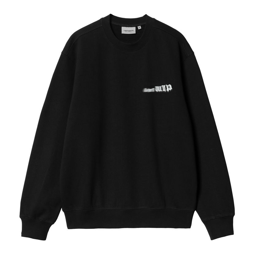 Sweatshirt Carhartt WIP Black Greatest Flicks Sweatshirt Svart | I034413_4