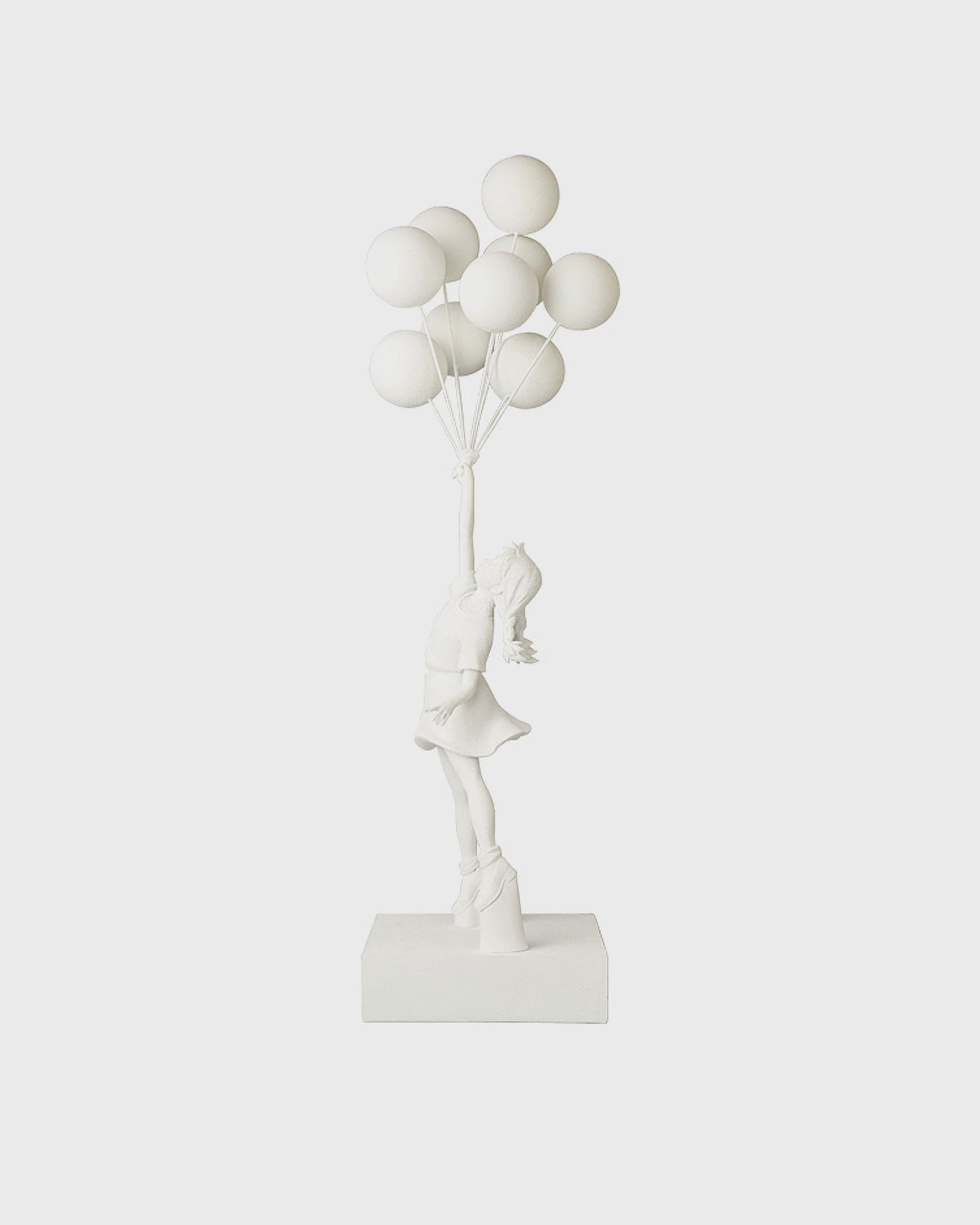 Heminredning Medicom Toy Flying Balloons Girl Statue Vit | MED2405, 0