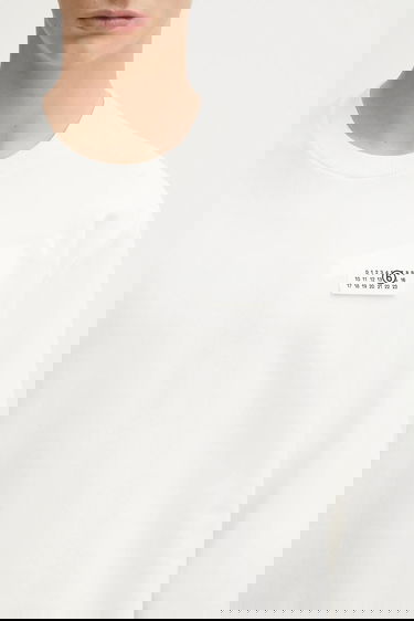 Sweatshirt Maison Margiela MM6 Maison Margiela Print Sweatshirt Vit | SH2GU0025.M25024.101, 3
