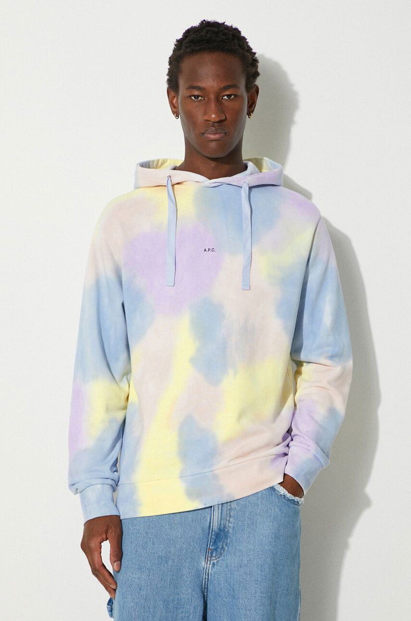 Sweatshirt A.P.C. Hoodie Victor Multicolor Flerfärgad | COEWP.H27703