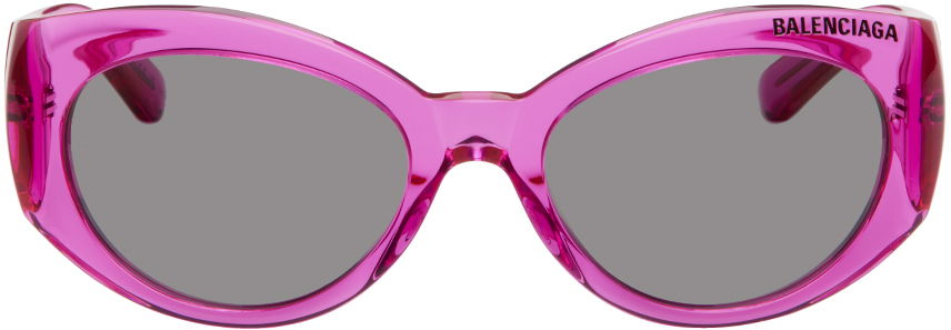 Solglasögon Balenciaga Transparent Sunglasses Rosa | BB0267S-004, 0
