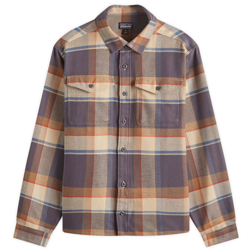 Skjorta Patagonia Fjord Flannel Shirt Grå | 42401-SRFY