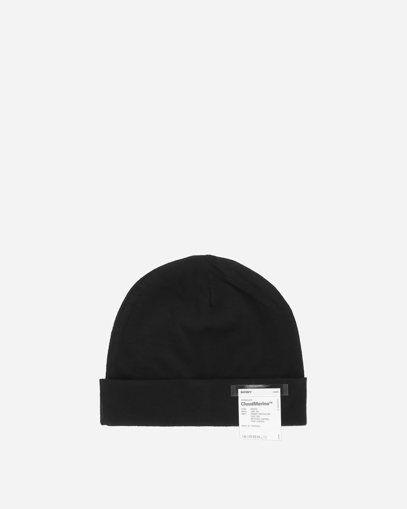 Mössa Satisfy Merino Beanie Svart | 31003 BK
