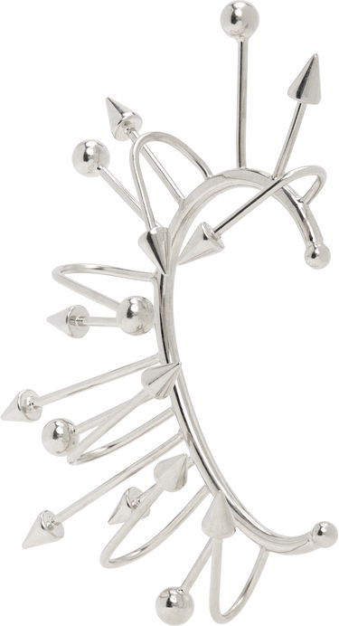 Örhängen Jean Paul Gaultier Jean Paul Gaultier Multiple Spikes Single Ear Cuff Metallisk | 24/25-U-BO043-X053-91, 4