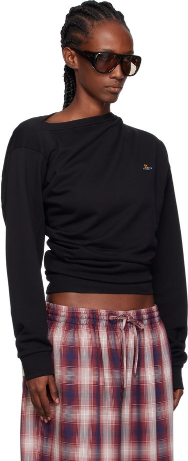 Sweatshirt Vivienne Westwood Vivienne Westwood Hebo Draped Sweatshirt Purpur | 3I010015-J006O-, 4