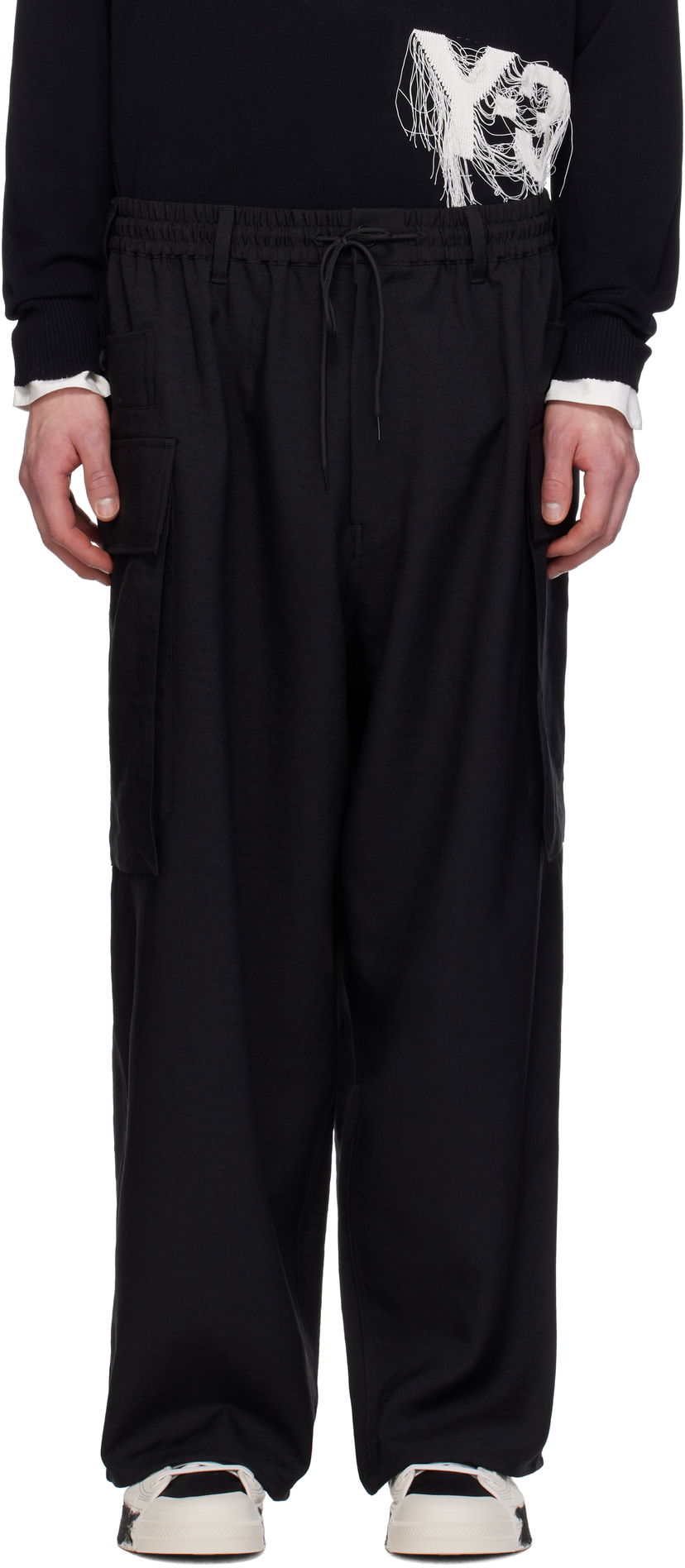 Cargo byxor Y-3 Y-3 Sport Uniform Cargo Pants Svart | JN4908