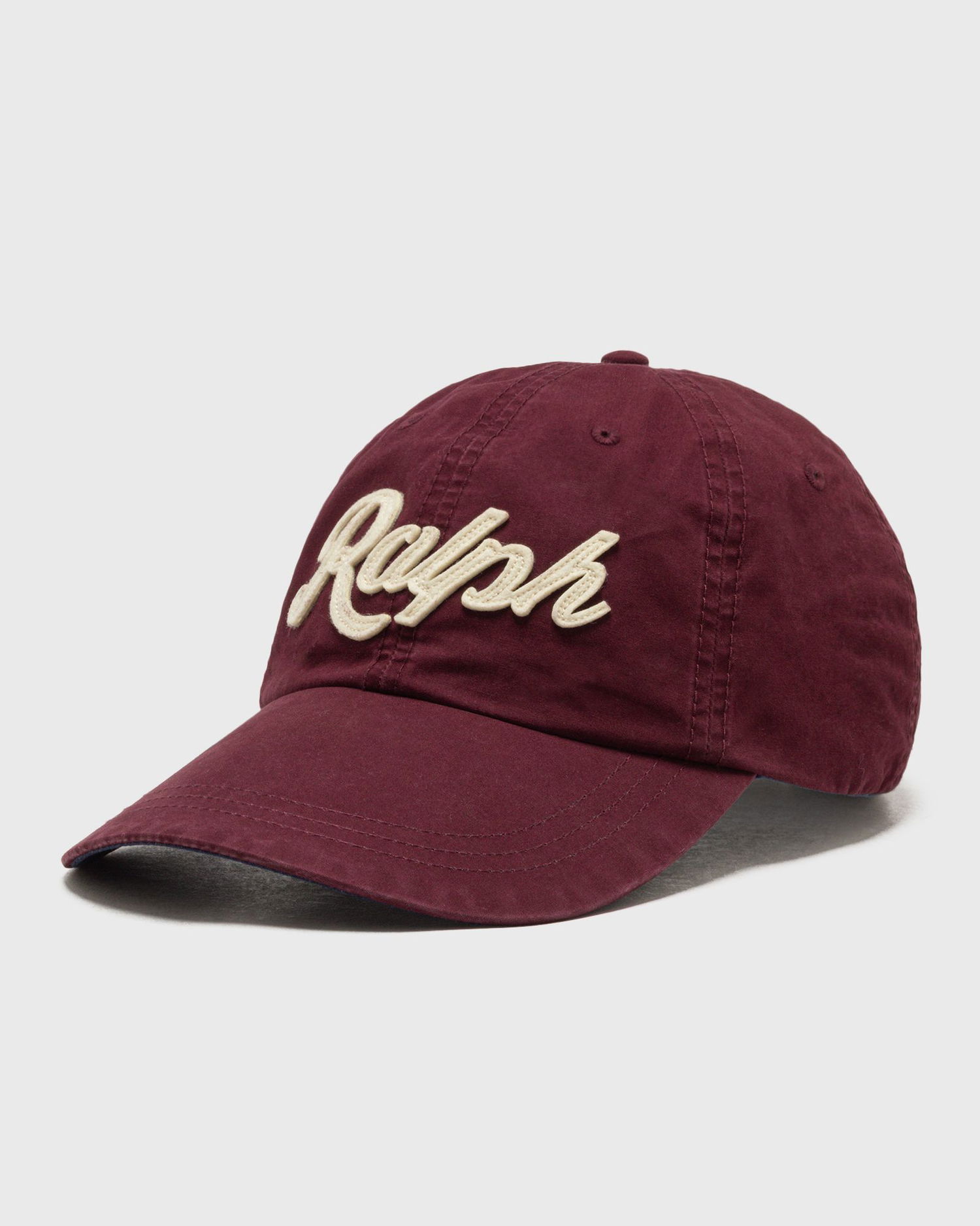 Keps Polo by Ralph Lauren Ralph Script Embroidered Baseball Cap Bourgogne | 710973295001, 1