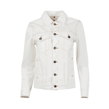 Jacka Palm Angels x The Webster Logo Degrade Denim Jacket Vit | PWYE011G21DEN0010140, 0