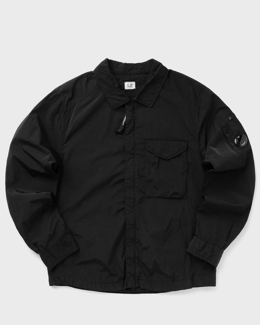Jacka C.P. Company CHROME-R LENS OVERSHIRT Svart | 17CMOS095A005904G-999