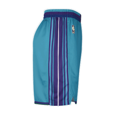 Shorts Nike Dri-FIT NBA Swingman Charlotte Hornets Hardwood Classics 2023/24 - Modrá Turkos | DX8723-415, 2