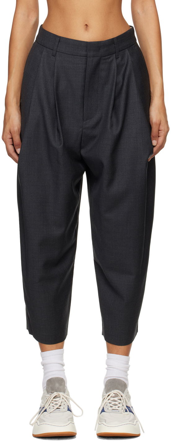 Byxor ADER ERROR Tapered Slacks Svart | BM42FYSA0101GR