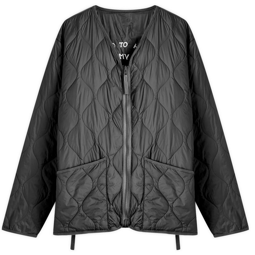 Pufferjacka TAION Reversible Down Jacket Svart | TAION-JK04JS-BLK