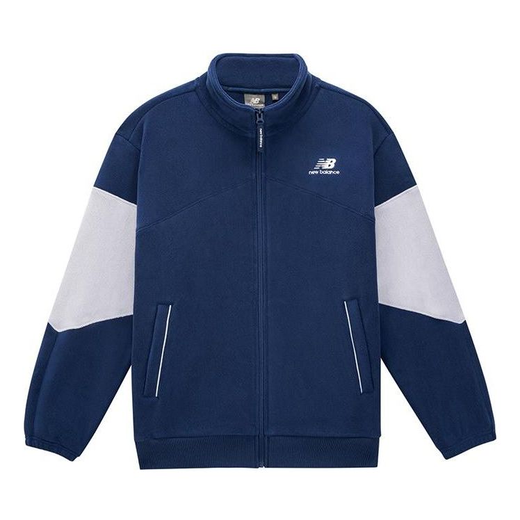 Vindjacka New Balance Men's Lifestyle Colorblock Full-Zip Jacket Blå | 6DD38811-NV