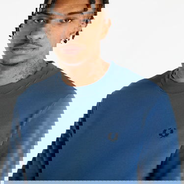 Sweater Fred Perry Crewneck Mörkblå | M7535 F57, 2