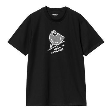 T-shirt Carhartt WIP Move On Up Graphic Print T-Shirt Svart | I033988_9, 3