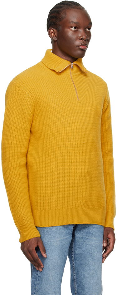 Sweater Samsoe Samsoe Samsøe Samsøe Jacks Quarter-Zip Sweater Gul | M23400074, 1