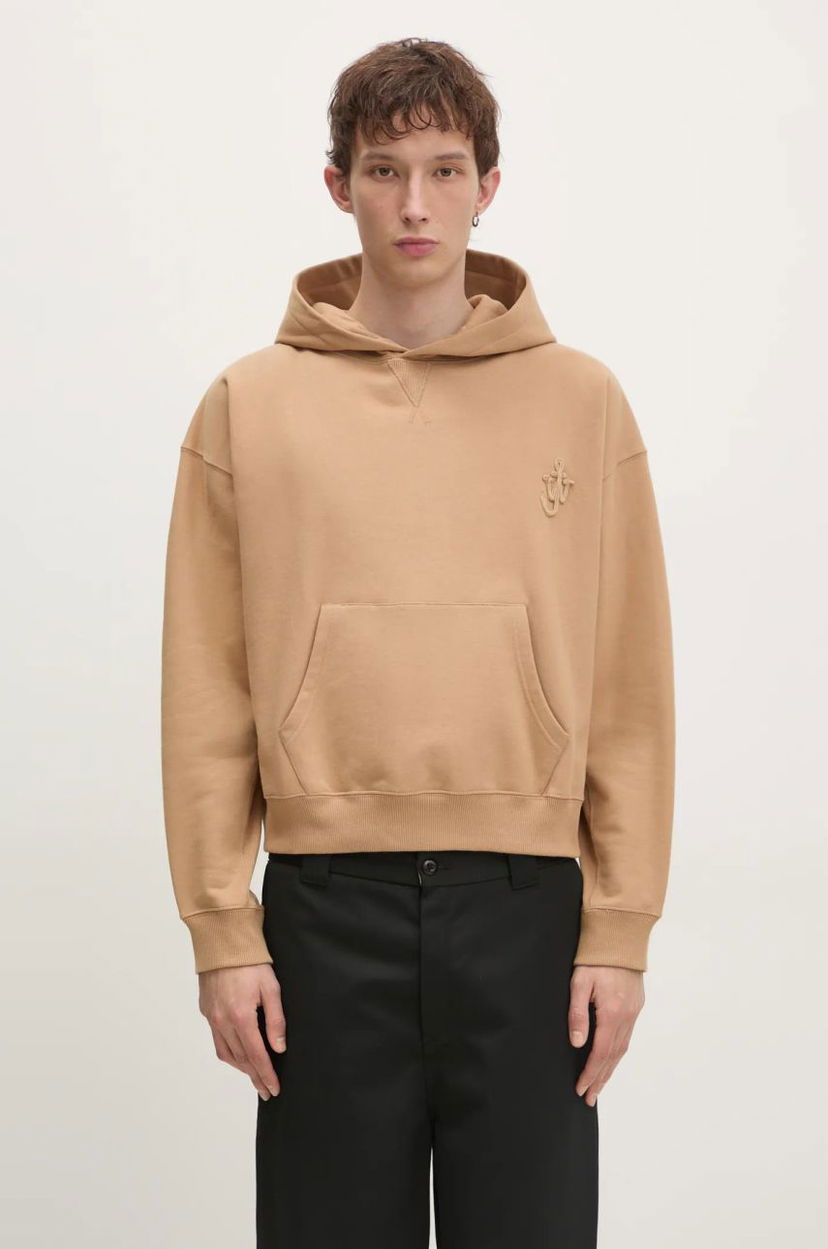 Sweatshirt JW Anderson JW Anderson Anchor Logo Hoodie Brun | JW0183.PG1631.132