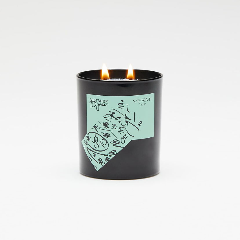 Ljus Footshop Footshop 10 Years x VERMI by Dara Candle Svart | FTSHP_159